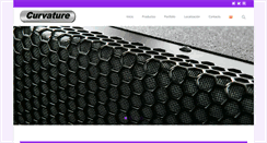 Desktop Screenshot of curvatureaudio.com